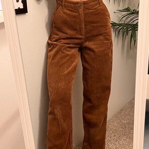 Vintage corduroy pants. Perfect for fall!